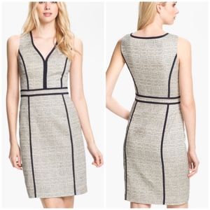 Tory Burch Daron Sleeveless Sheath Dress Sz 6